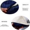 Ninisup Wheelchair Warmer Blanket, Winter Windproof Wheelchair Blanket Leg Warmer Cover, Cosy Wheelchair Warm Covers Leg and and Lower Body Universal fit for Adults view 3