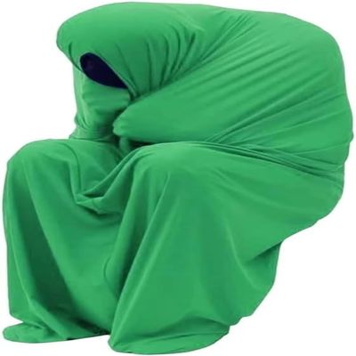 Sensory Body Sock for Kids,Full-Body Sock Stretchy Full Body Wrap Sensory Sock for Children with Autism,Anxiety,ADHD,Hyposensitivity to Relieve Stress and Anxiety,Sensory Equipment Aids(Green,S)