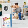 Washing Detergent Sheet Deep Stain Removal Laundry Detergent Sheet Strip Laundry Soap Sheet for Home Travel 90PCS,Laundry Detergent Sheets view 2