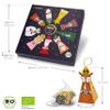Creano Organic Christmas Herbal Tea Gift Set 9 Festive Characters with Pyramid Tea Bags Winter Infusions with Herbs & Spices Hanging Decorations for the Tree* view 2