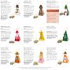 Creano Organic Christmas Herbal Tea Gift Set 9 Festive Characters with Pyramid Tea Bags Winter Infusions with Herbs & Spices Hanging Decorations for the Tree* view 3