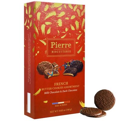 Piierre Biscuiterie French Butter Cookies Holiday Assortment 540g