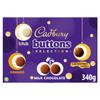 Cadbury Buttons Selection Box, Festive Chocolate Selection Box including Orange, Milk and Caramel Nibbles, Perfect Stocking Filler Gift, 340 g (Pack of 1) view 1