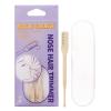 Nose Hair Trimmer, 2 in 1 Nasal Clippers, Nose Hair Clippers with Storage Box, Nose Clippers with Storage Box, Portable Nasal Hair Cutter, Manual Nostril Hair Remover for Nose Ear & Moustache view 1
