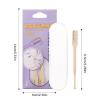 Nose Hair Trimmer, 2 in 1 Nasal Clippers, Nose Hair Clippers with Storage Box, Nose Clippers with Storage Box, Portable Nasal Hair Cutter, Manual Nostril Hair Remover for Nose Ear & Moustache view 2