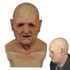 Old Man Masque Halloween,Scary Masque Headgear - Halloween Realistic Scary Headgear, Latex Cosplay Costume Face Cover for Adults view 1