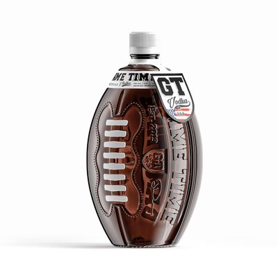 Game Time Vodka - Special Limited Edition Bottle - Inspired by NFL - 70cl
