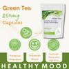 Green Tea 850mg 250 Capsules - High-Potency Antioxidant Supplement for Energy Boost & Metabolism Support view 4