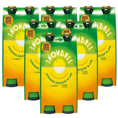 Snowball Take Home Pack of 6 x 4 x 200ML (Case of 24), 4 x 200ml Packs