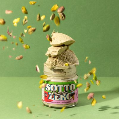 UNDER ZERO: Pistachio Ice Cream Sugar Free 250g