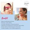 Lilibeth Brow Shaper - Dermaplaning Blades for Face - Face Shaver for Women - Dermaplaning Tool for Women - Pack of 3 Derma Blades (White) view 3