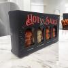 Chilli Skulls Hot Sauce Set 3 Pack Spicy Sauce Collection Gourmet Gift Box with Assorted Hot Sauce Challenges Test Your Spice Tolerance (One Size, Hot Sauce (4 Skulls Bottle)) view 2