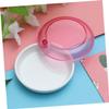 Ipetboom Portable Rotating Denture Case Pink Small Plastic Denture Storage Box Lid for Travel and Retainer Storage view 4