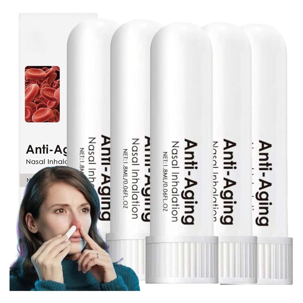 Alzclipp Inhaler,Alzclipp Nasal Spray,Alzclipp Memory Boost,Clean Your Nose and Enjoy Fresh Air,Enhance Your Memory,Nasal Inhaler for Men and Women (5)