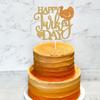 Happy Turkey Day Cake Topper, Thanksgiving Day Turkey Cake Decorations, Thanksgiving Blessed Cake Decor, Fall Turkey Thanksgiving Day Party Decoration Supplies view 4