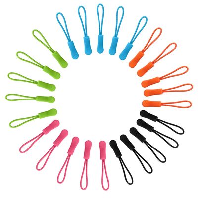 Acooruiteng Zipper Pull Replacement Zip Puller Replacement Zipper Pulls Removable Zip Pulls Zip Replacement Zip Pull Zipper Replacement for Purse Clothes Jeans Suitcase Luggage 5 Colors 25 Pcs