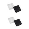 SEWOART 2pcs Desktop Paperweight Magnifying Glass Paperweight Reading Magnifier for Desktop Useful Magnifier for Reading Text Computer view 1