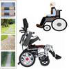 10 Inch Front Wheel of Wheelchair, 10x2 Front Wheel of Electric Wheelchair, PU Non-Inflatable Solid Tire, Front Wheel Assembly, Replaceable Wheelchair Accessories (2 Pack) view 2