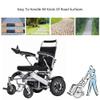 10 Inch Rear Wheel of Electric Wheelchair, 10x2.125 Replacement Rear Wheel of Wheelchair, Nylon Pneumatic Tire, Rear Wheel Assembly, Wheelchair Accessories (2 Psc) view 3
