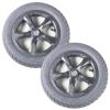 12 Inch Rear Wheels for Electric Wheelchair, 310x50-203 Pneumatic Tires Replacement Wheels, Rear Wheel Assembly, Replaceable Wheelchair Accessories (1 Set of 2) view 1