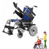 12 Inch Electric Wheelchair Rear Wheels, 12 1/2x2 3/4 Wheelchair Replacement Rear Wheel, Solid Non-Inflatable Tire, Aluminum Alloy Hub, Wheelchair Accessories (1 Pair) view 3