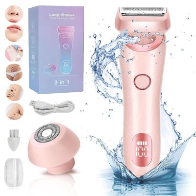 Skineo Shaver Pro Beauty Bloom Electric Razor for Women - Private Area Wet & Dry Use IPX7 Waterproof Silk Glide