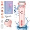 Skineo Shaver Pro Beauty Bloom Electric Razor for Women - Private Area Wet & Dry Use IPX7 Waterproof Silk Glide view 1