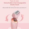 Skineo Shaver Pro Beauty Bloom Electric Razor for Women - Private Area Wet & Dry Use IPX7 Waterproof Silk Glide view 3