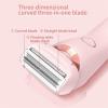 Skineo Shaver Pro Beauty Bloom Electric Razor for Women - Private Area Wet & Dry Use IPX7 Waterproof Silk Glide view 4