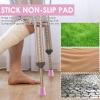 4Pcs Walking Stick Rubber Ends for Crutches, 19mm Heavy Duty Rubber Ferrules Replacement Cane Tips, Non-Slip Universal Fit Stoppers for Walking Sticks, Seniors Crutches, Hiking Sticks (Pink) view 4