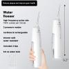 2-1 Oral Clean Kit- Water Dental flosser & Electric Toothbrush Combo- Brushing & Flossing- for Teeth Cleaning and Gum Health (White) view 3