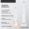 2-1 Oral Clean Kit- Water Dental flosser & Electric Toothbrush Combo- Brushing & Flossing- for Teeth Cleaning and Gum Health (White) view 4