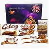 Chocolate Gift Box Hamper 8x Assorted Variety | Hamper Gift For Men & Women, Mum and dad | Milk Chocolate,Ripple, Hot chocolate, Mistrels & Bars | Thoughtful Presents (I Love You) view 1