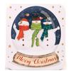 Farmhouse Luxury Finest | Merry Christmas | Snowman Biscuits Snowglobe Traditional Embossed TIN 400G, Perfect Christmas Gifting for Mothers day, Fathers Day, Anniversary, All Occassions (1 Tin) view 2