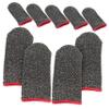 Angoily Gaming Finger Sleeves for Mobile Gaming Breathable Thin Touchscreen Sweatproof 10pcs view 1