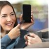 Angoily Gaming Finger Sleeves for Mobile Gaming Breathable Thin Touchscreen Sweatproof 10pcs view 3