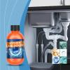 Powerful Pipe Dredging Agent,Powerful Sink and Drain Cleaner,Sink Drain Unblocker,Sink Drain Cleaner for Kitchen Toilet,Drain Cleaning Foam to Unblock & Eliminate Odour 300ML view 2