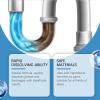 Powerful Pipe Dredging Agent,Powerful Sink and Drain Cleaner,Sink Drain Unblocker,Sink Drain Cleaner for Kitchen Toilet,Drain Cleaning Foam to Unblock & Eliminate Odour 300ML view 3