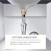 Powerful Pipe Dredging Agent,Powerful Sink and Drain Cleaner,Sink Drain Unblocker,Sink Drain Cleaner for Kitchen Toilet,Drain Cleaning Foam to Unblock & Eliminate Odour 300ML view 4