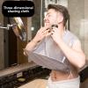 Fenytay Shaving Bib, Shaving Sheet Apron, Folding Facial Hair Catcher For Men, Lightweight Beard Trimmer Catcher For Shaving, Fathers Day For Dad Husband view 3
