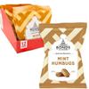 Bonds of London Mint Humbugs Bags, Retro Boiled Sweets With a Toffee Centre, Vegetarian Friendly, 120 g (Pack of 12) view 1