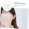 WATIIFUFU Waterproof Ear Stickers 6pcs Ear Patch Stickers Low Allergy Skin-friendly Peva and Silicone Material for Swimming view 4