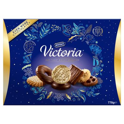 McVitie's Victoria Chocolate Biscuits Christmas Selection 778g