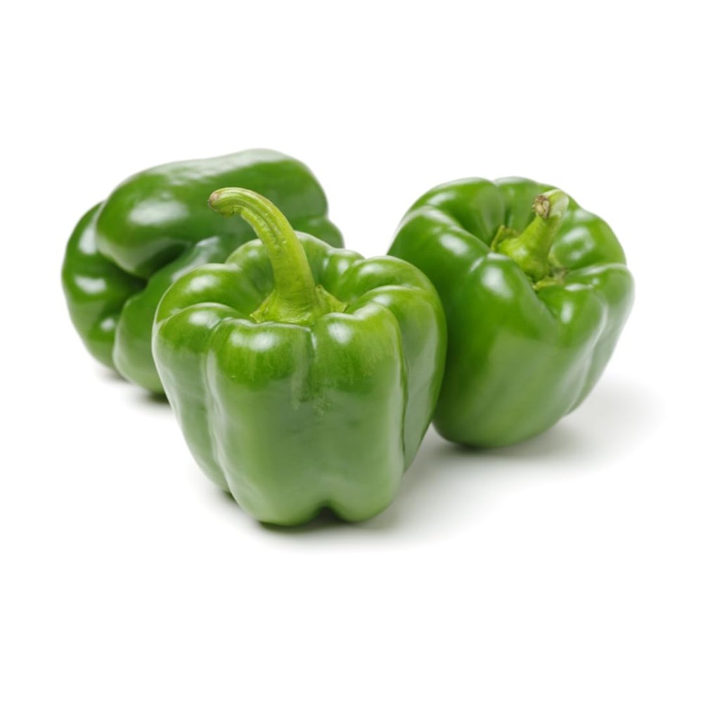 Fresh Green Capsicum Dutch 5kg | Premium Dutch Green Peppers | Crisp, Sweet & Vibrant | Ideal for Cooking, Salads & Catering