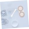 Didiseaon Box with Mirror Travel Size Storage Case Compact Contacts Organizer Abs Glass Material for Work School or Travel view 3