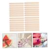 SEWOART 10 Packs Blank Ice Cream Sticks Craft Sticks for DIY Projects Wooden Sticks for Crafts view 4