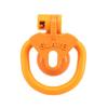 Male Flat Cage with 4 Rings, Lightweight Flat Devices for Men Disguise -UKHA18 (Pink, Negative 4) view 4