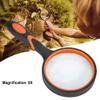 2PCS 65mm Reading Assist Tool Magnification 8X Handle Magnifier For Newspaper Book Reader view 2