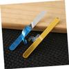 Acrylic Mirror Ice Pop Craft Sticks 20pcs Golden Reusable view 3