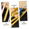 Acrylic Mirror Ice Pop Craft Sticks 20pcs Golden Reusable view 4